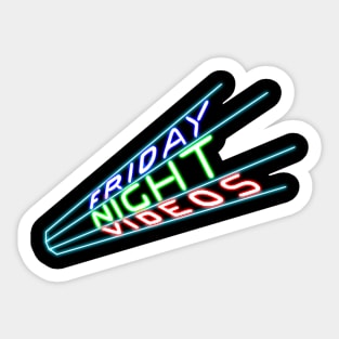 Friday Night Videos Sticker